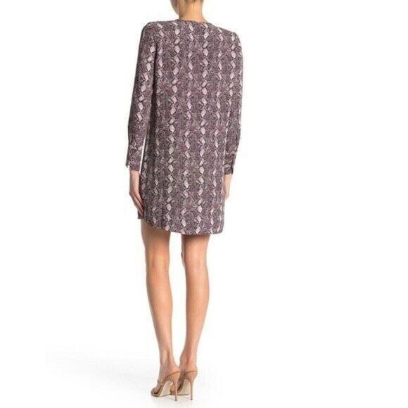 Equipment Bonnie Snake Print Dress Size Small New with Tags - Picture 3 of 5